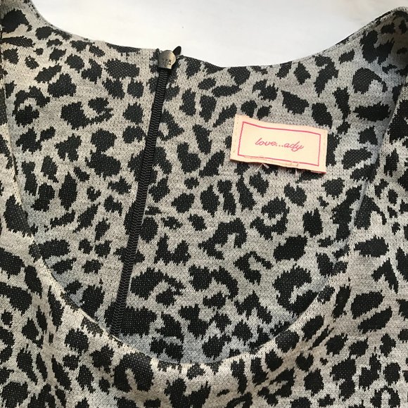 Leopard Print A-line Dress - Picture 5 of 7